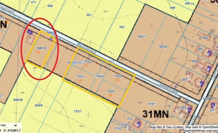 działka na sprzedaż - Komprachcice, Ochodze